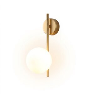Aurelyn – Rechargeable Wall Light Glass Ball Sconce