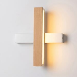 Lumvere – Nordic Rotatable Solid Wood LED Wall Lamp