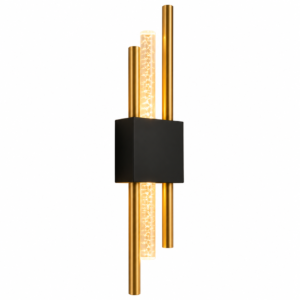 Aurisvex – Wireless Gold Wall Sconce