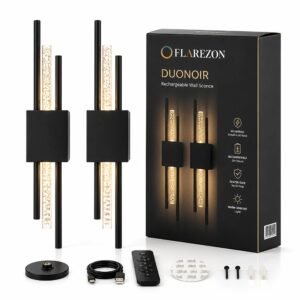 Duonoir – Rechargeable Wall Light Sconce