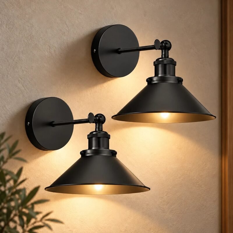 Arcveld – Cone Arm Wireless Wall Sconce