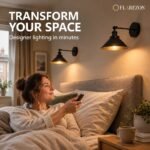 Arcveld – Cone Arm Wireless Wall Sconce