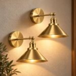 Arcveld – Cone Arm Wireless Wall Sconce