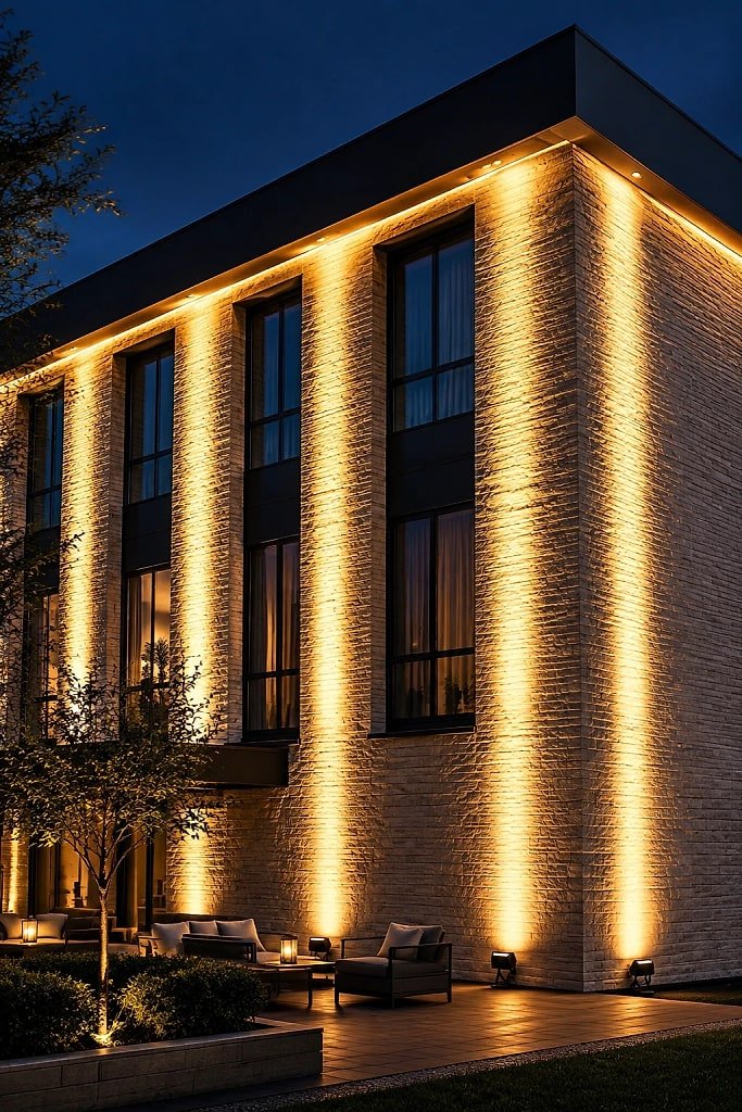 Beacora Waterproof Outdoor LED Spotlight Flarezon, materials and construction detail