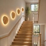 Haluun – Japandi Wooden Backlit Wall Light