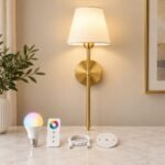 Haveston – Mid-Century Wireless Wall Sconce Haveston – Mid-Century Wireless Wall Sconce