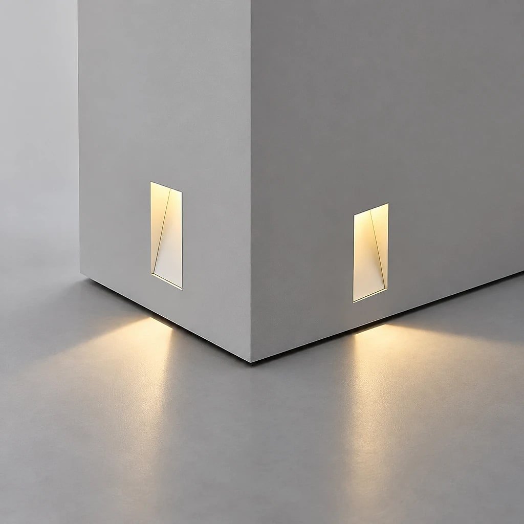 Lumenby Motion Sensor Recessed Wall Sconce, durability and protection detail