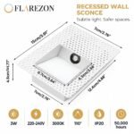 Lumenby – Motion Sensor Recessed Wall Sconce Lumenby – Motion Sensor Recessed Wall Sconce