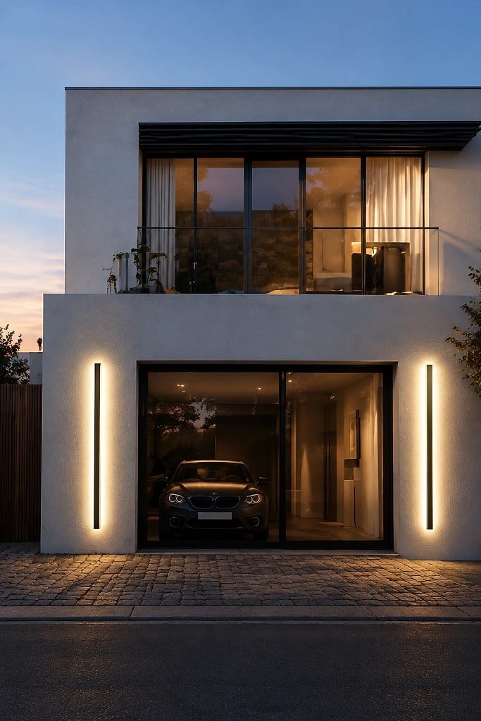 Noctura Linear Outdoor Wall Lamp, how to unpack and set it up