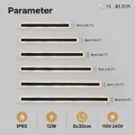 Noctura – Linear Outdoor Wall Lamp