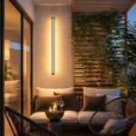 Noctura – Linear Outdoor Wall Lamp